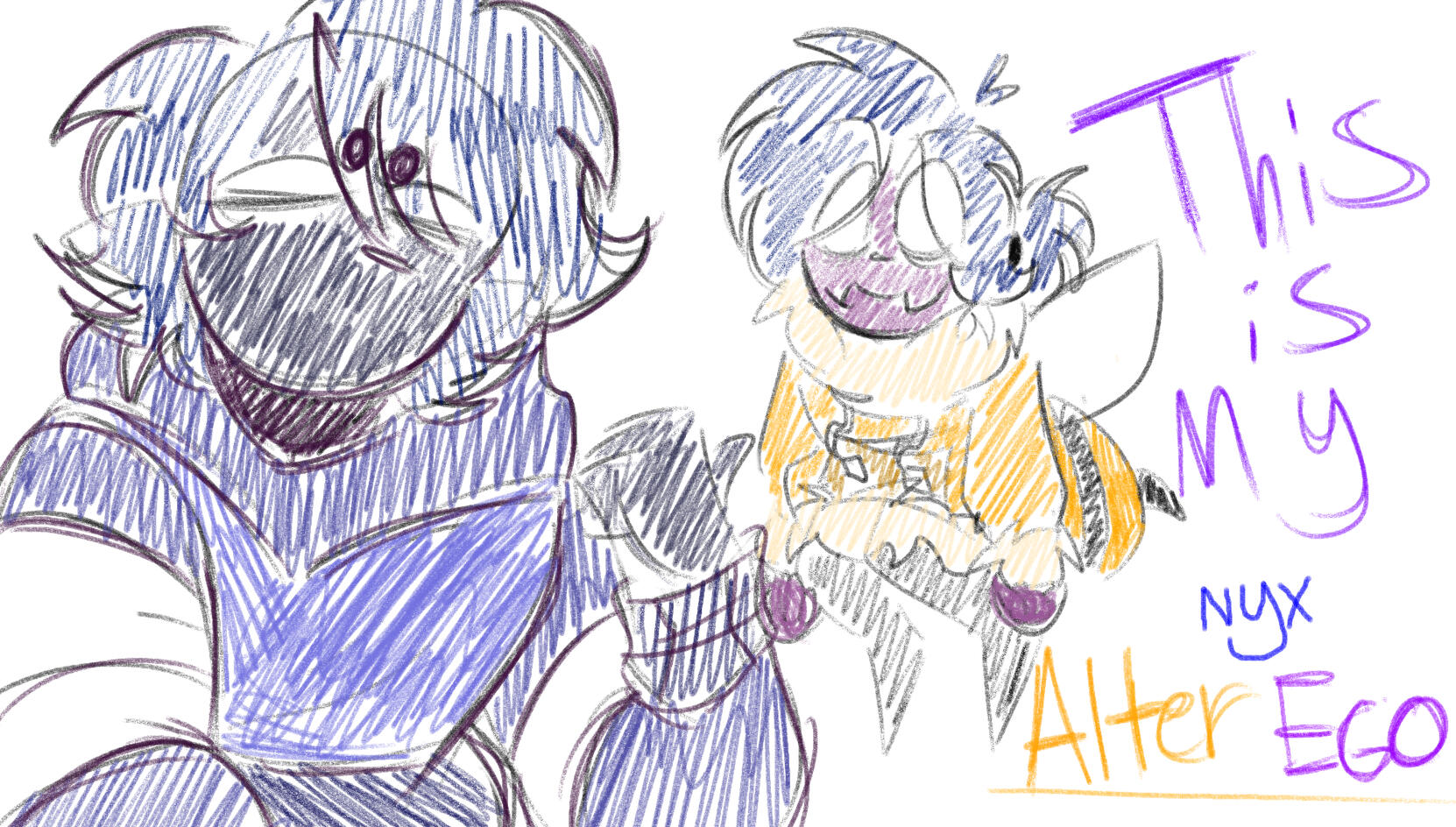 Messy Sketch/color - $5