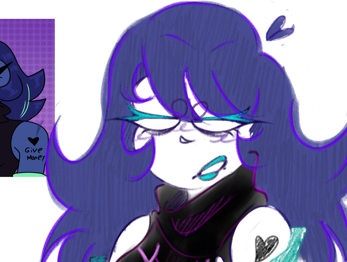 Messy Sketch/color - $5